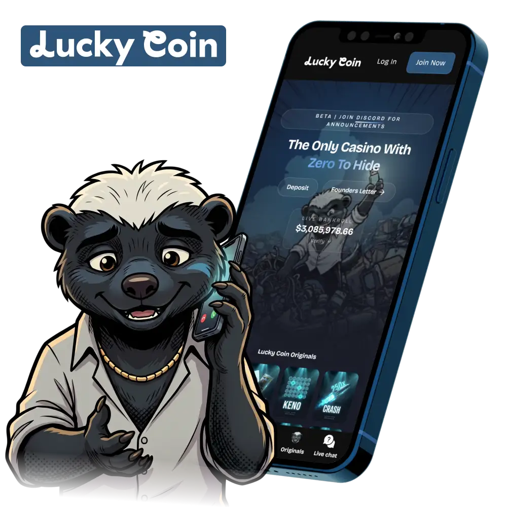 Download the latest version of the Lucky Coin App right now.